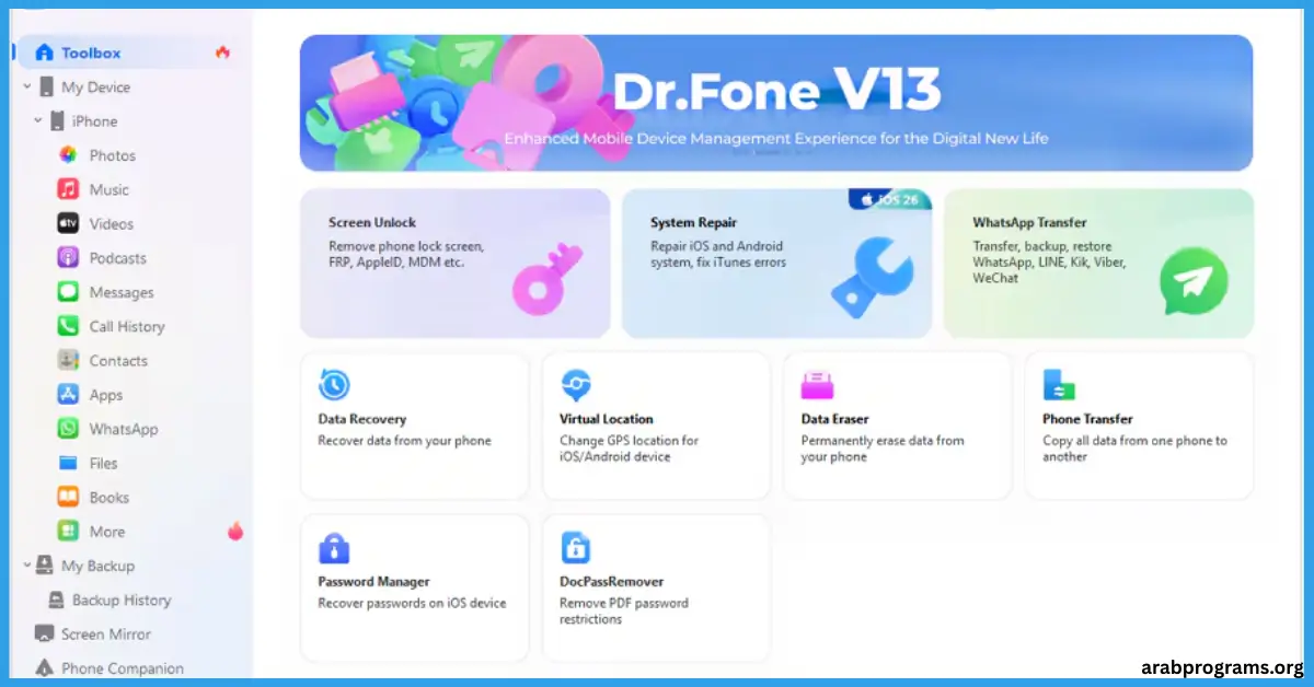 Dr Fone مهكر