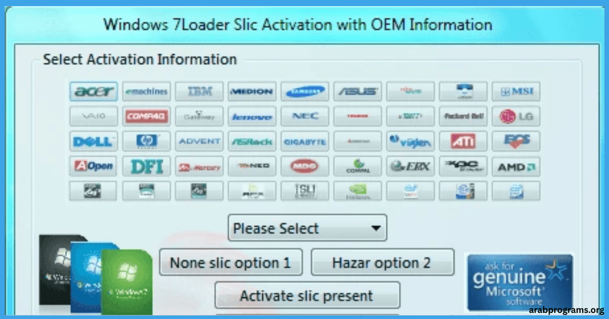 تحميل برنامج windows 7 loader من ميديا فاير