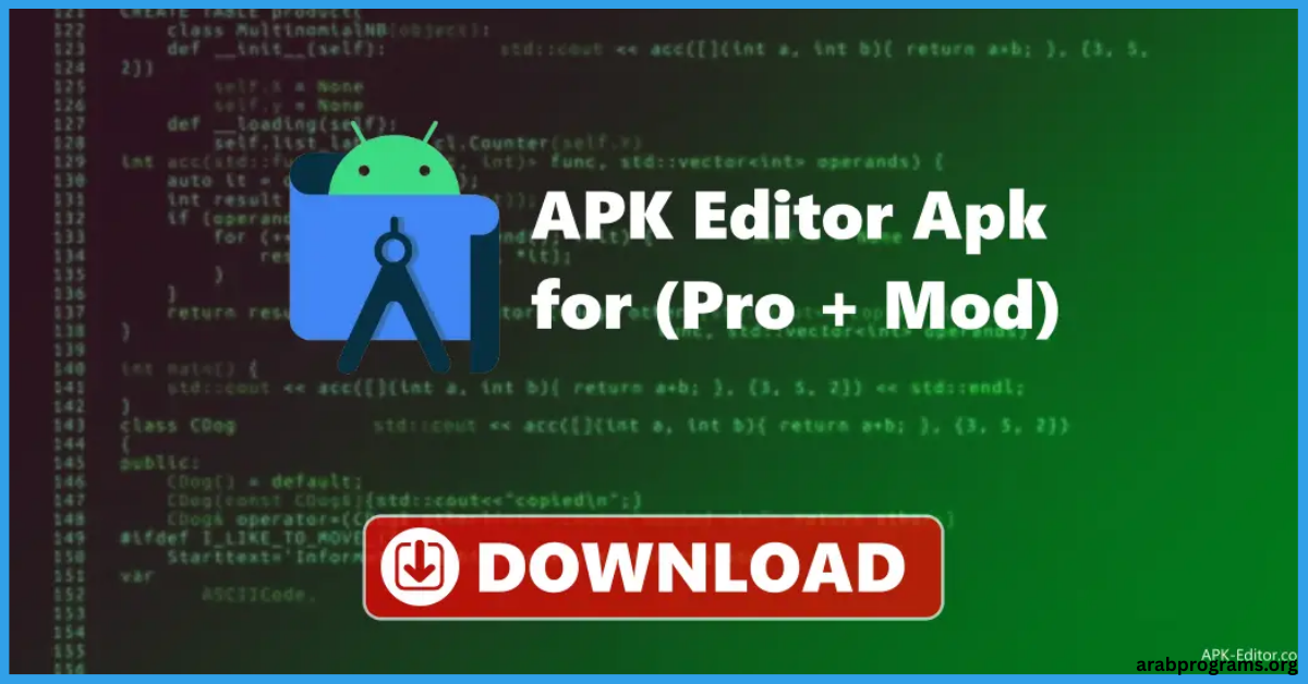 APK Editor Pro مهكر