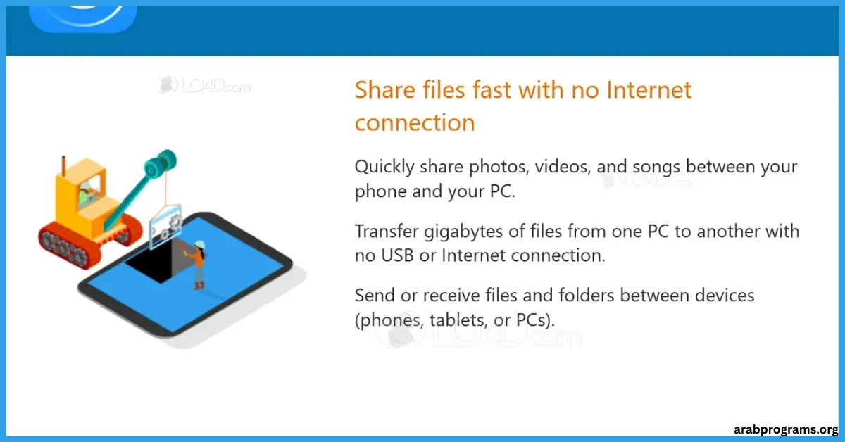 تحميل برنامج shareit للكمبيوتر ويندوز 7