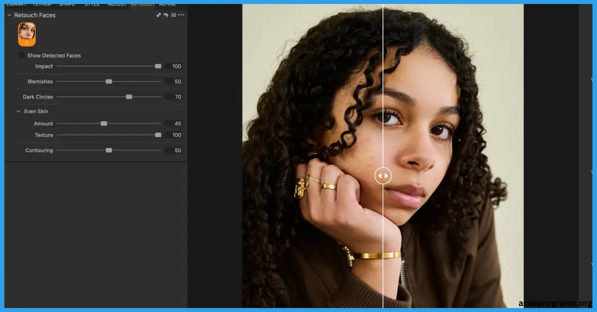 retouch مهكر