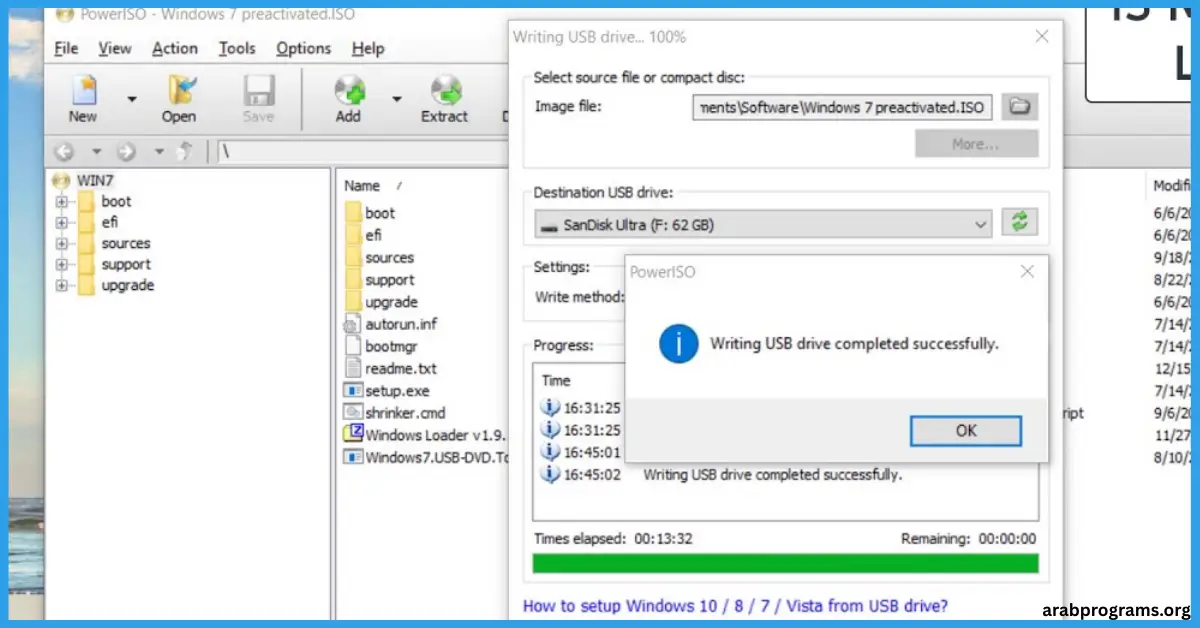 تحميل برنامج power iso مع السيريال من ميديا فاير
