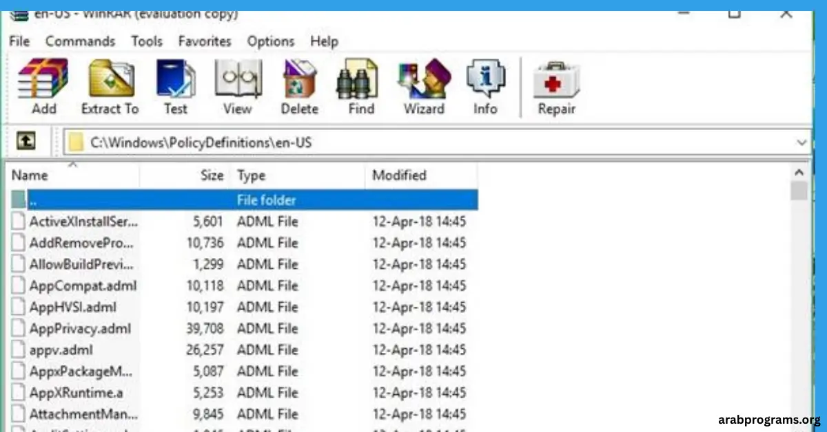 تحميل برنامج RAR كامل للكمبيوتر