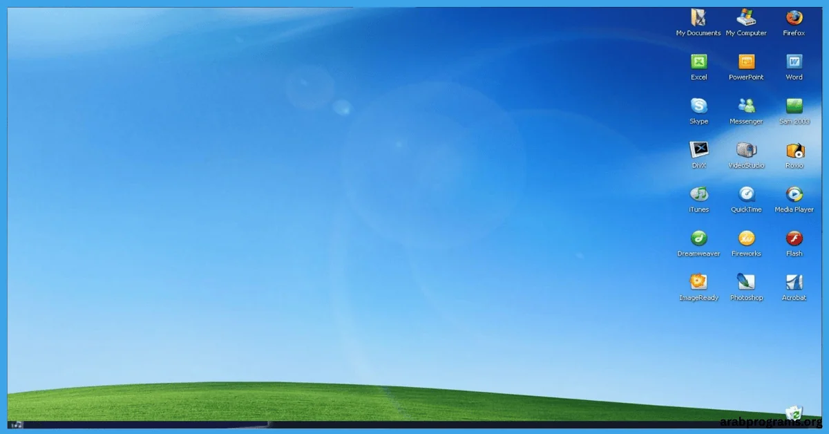 تحميل ويندوز xp بالتعريفات والبرامج iso