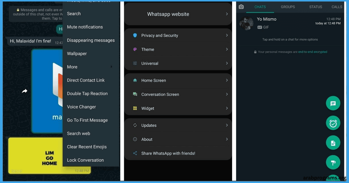 تنزيل واتس اب جي بي احدث اصدار gbwhatsapp v6 40