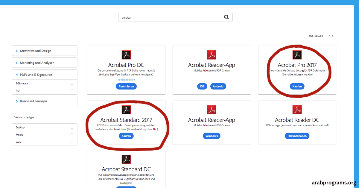 تحميل adobe acrobat pro مجانا