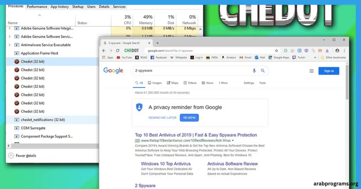 تحميل برنامج Chedot للكمبيوتر