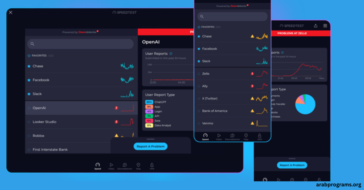 برنامج قياس سرعة النت للكمبيوتر
