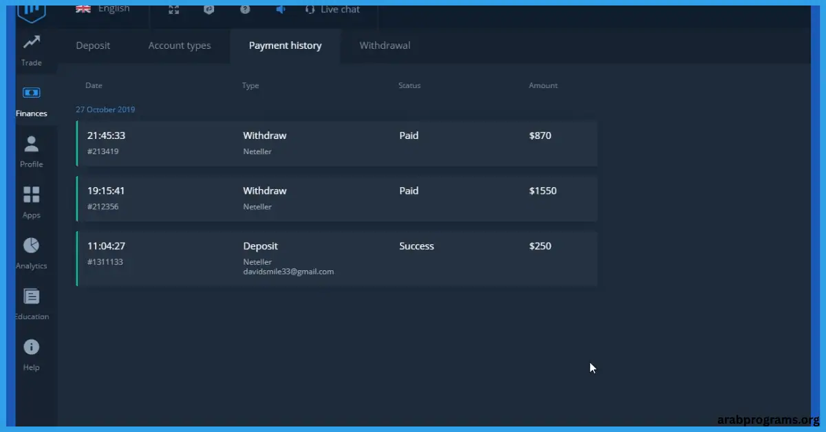 تحميل برنامج expert option للكمبيوتر