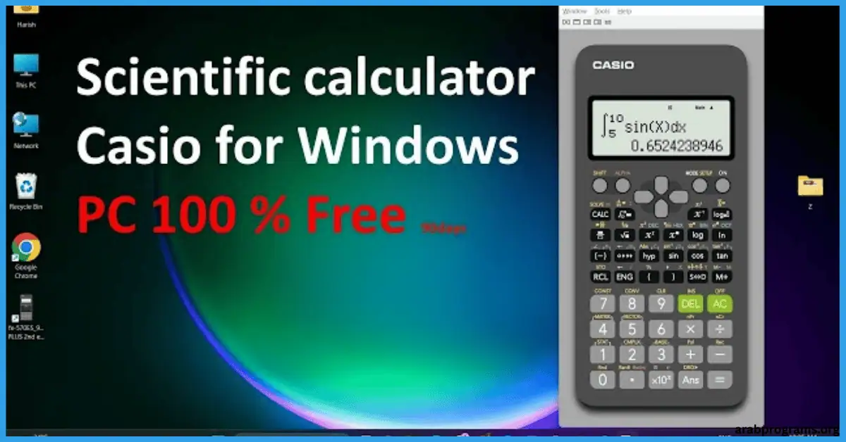 تحميل برنامج الالة الحاسبة casio fx 991 للكمبيوتر